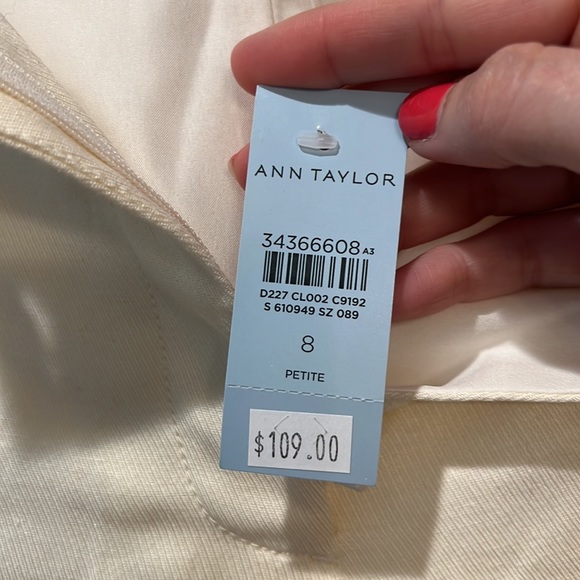 Ann Taylor Ivory pants - Picture 9 of 9